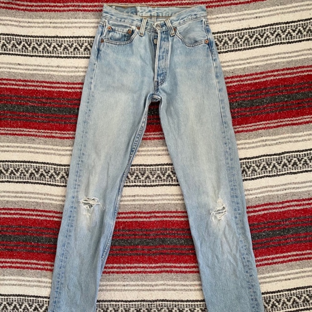 VINTAGE Levi’s 501 Distressed Jeans